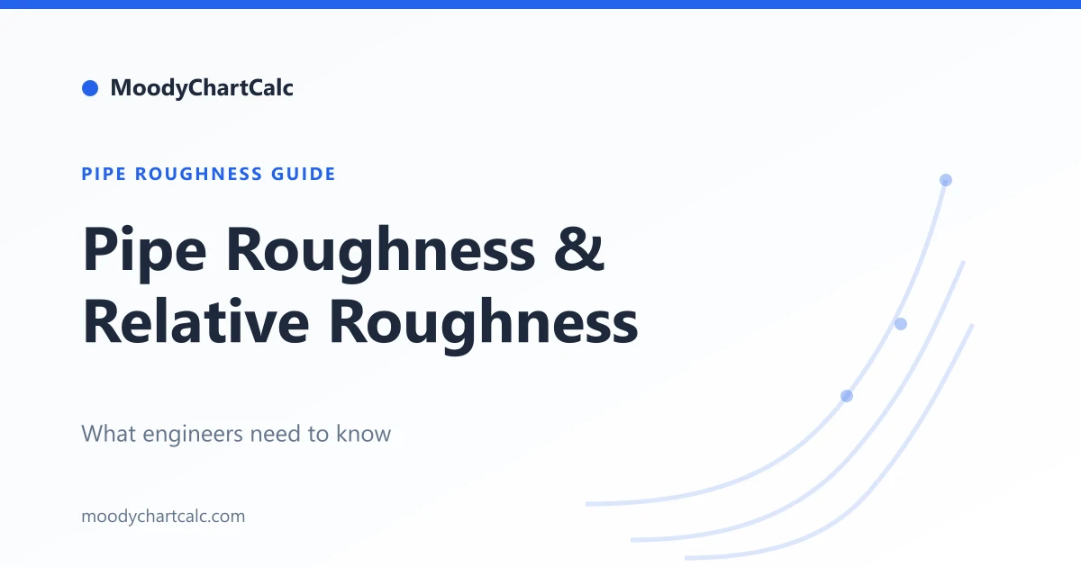 Pipe Roughness & Relative Roughness: What Engineers Need to Know